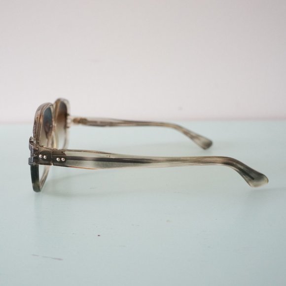 Vintage 60s 70s Renauld Sunglasses Oversize Cutout main image 3